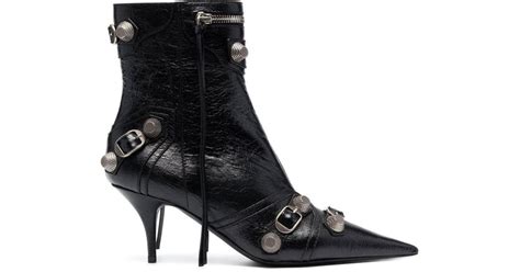 balenciaga buckle strap ankle boot replica|balenciaga cagole boots.